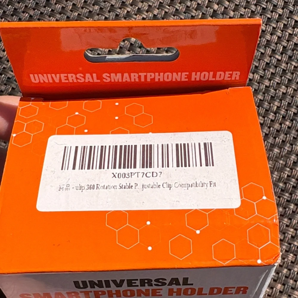 Universal Black Smartphone Holder for a BIKE!!!